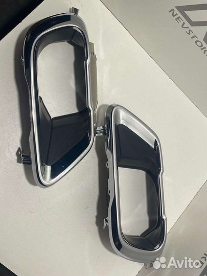 Насадки на глушитель оригинал BMW x5 x6 G05 G06