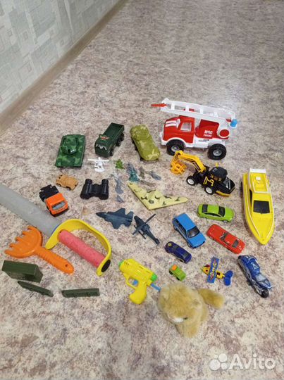 Игрушки пакетом для мальчика