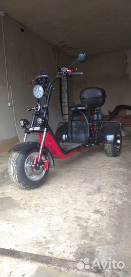 White siberia PRO trike 3000W black