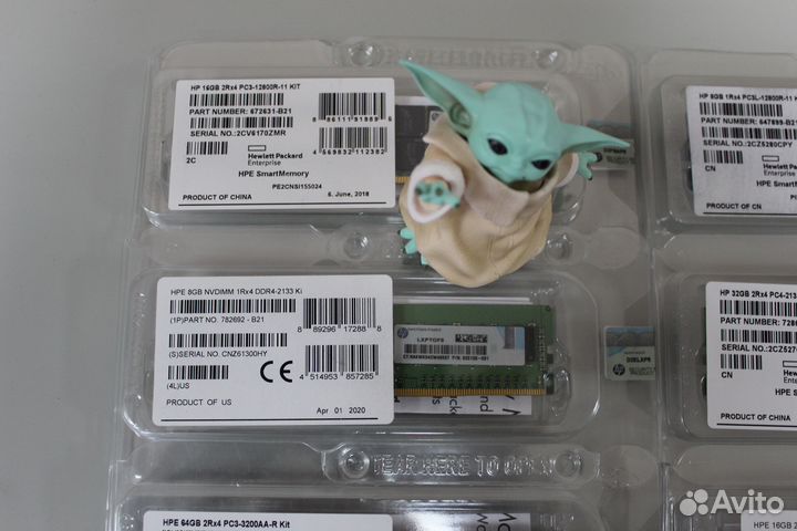 Серверная оперативная память HP и HPE новые