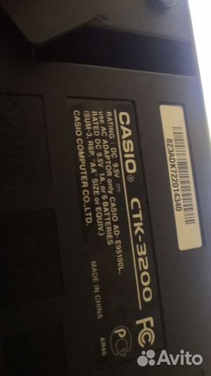 Синтезатор casio ctk 3200