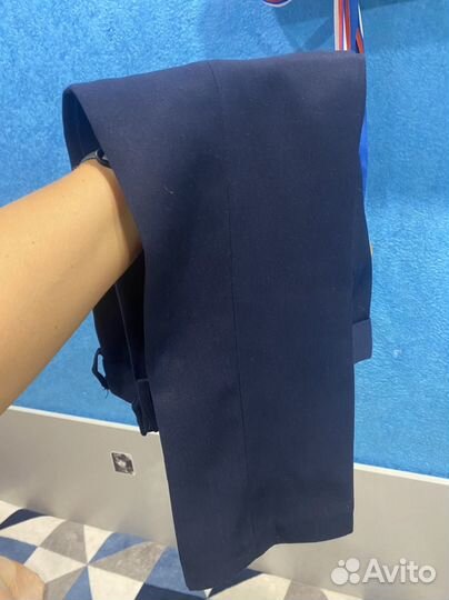 Школьный костюм для мальчика 128 синий