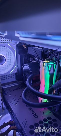 Игровой корпус белый (аквариум)