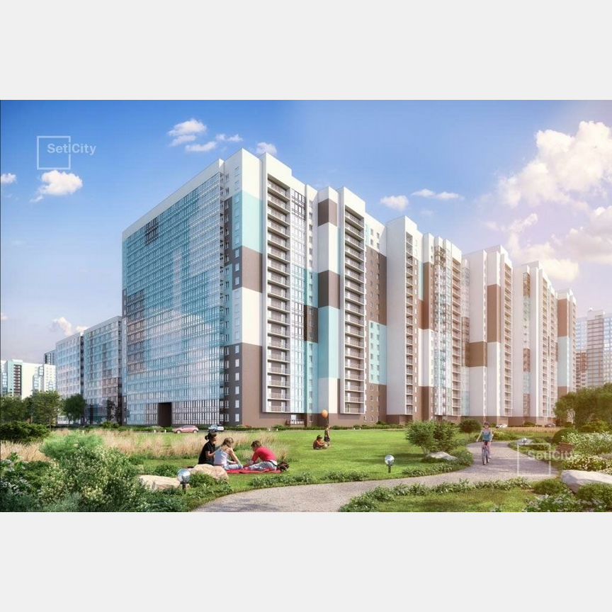 1-к. квартира, 34,7 м², 5/14 эт.