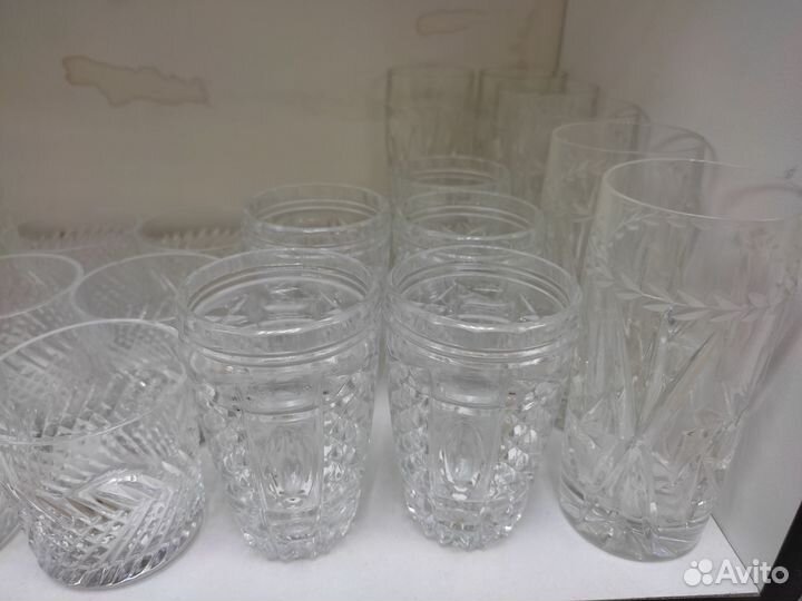 Хрустальные стаканы
