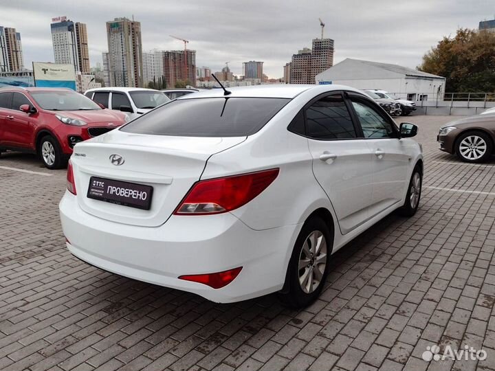 Hyundai Solaris 1.6 МТ, 2016, 164 734 км