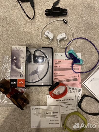 Плеер Sony для бега плеер-наушники для
