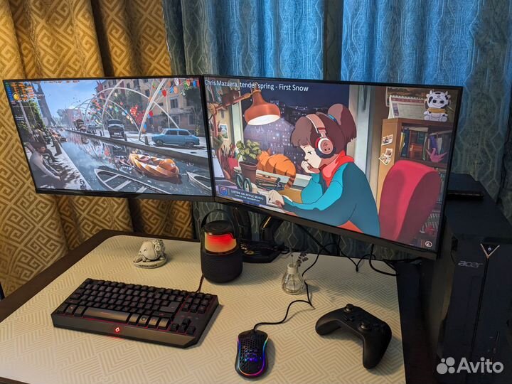 Игровой пк Intel Core i3, DDR4 16GB, Ssd 256GB