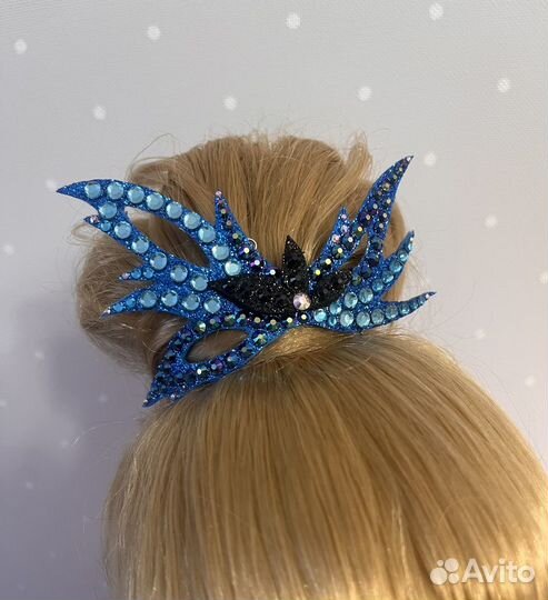 Украшение на пучок для гимнасток