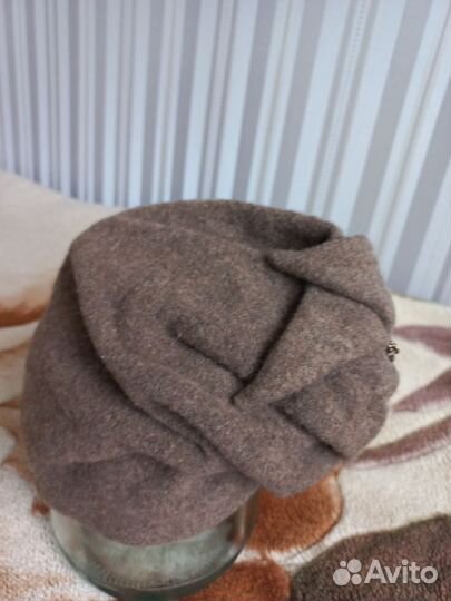 Шапка 100шерсть зимняя