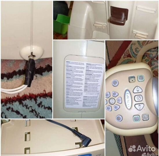 Детские электрокачели Crago