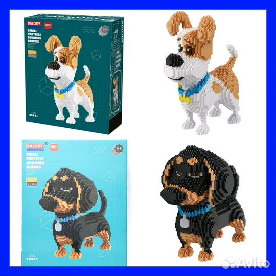 Конструктор Balody Pet Dog Mike 2100 деталей