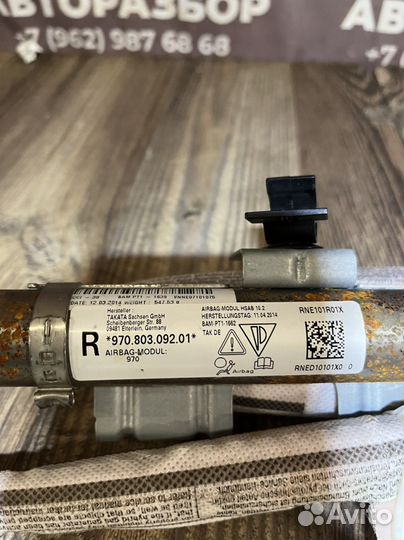 Шторка безопасности правая Porsche panamera 970