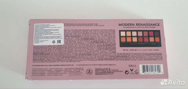 Новые тени ABH Modern Renaissance