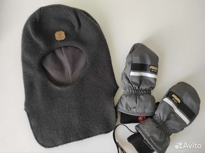 Шапка шлем для мальчика 50 52