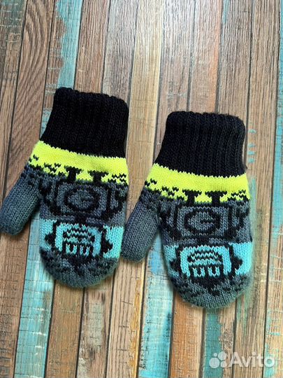 Варежки на 2-3года