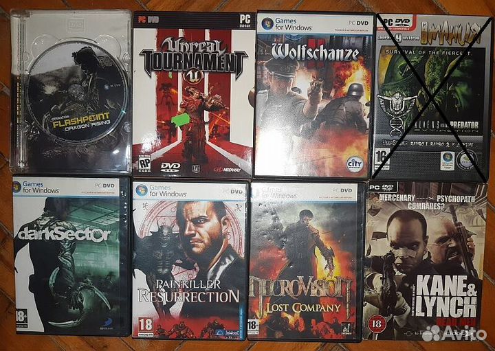 Компьютерные игры на CD и DVD