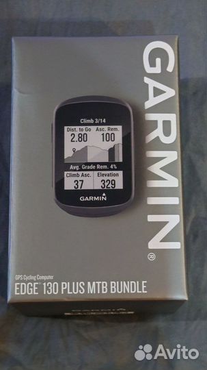 Велокомпьютер Garmin Edge 130+ Mtb Bundle