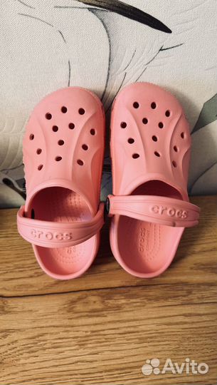 Crocs шлепки детские