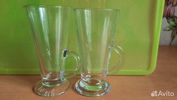 Фужеры, стаканы для кофе и виски (стекло)