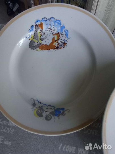 Набор детской столовой посуды