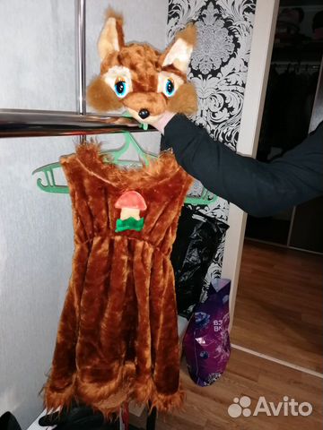 Детский новогодний костюм белки