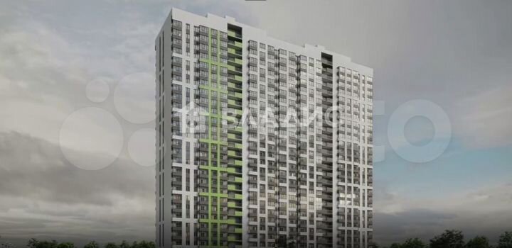 Квартира-студия, 27,1 м², 24/27 эт.