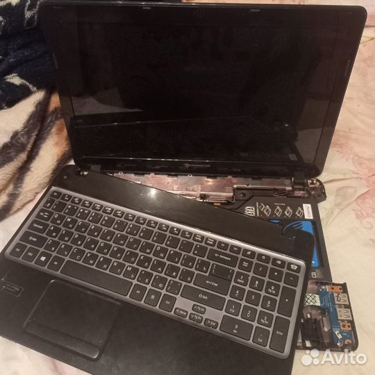 Packard Bell TV11HC разбор