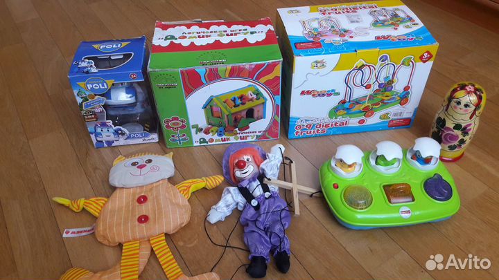 Детские развивающие игрушки