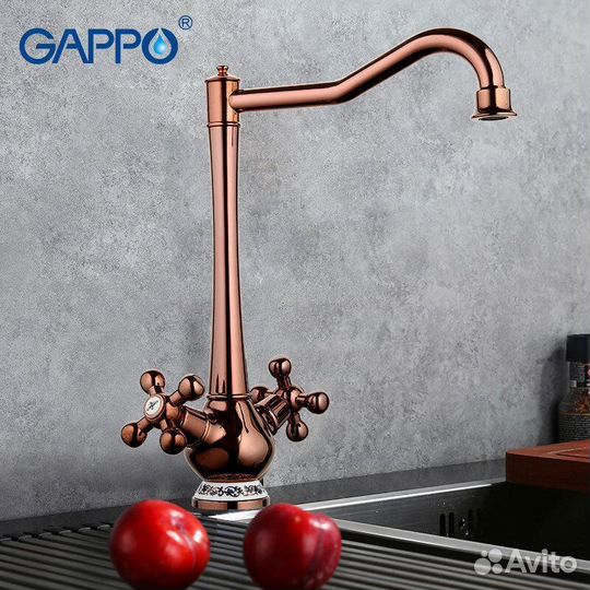 Смеситель для кухни Gappo Tubin G4065-3
