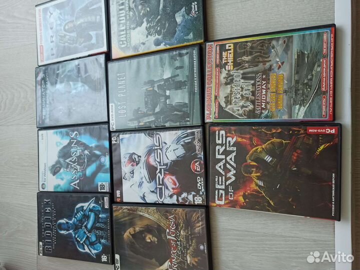 Компьютерные игры на Dvd
