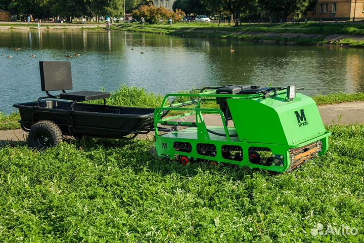 Мотобуксировщик мужик М500 мини 15 л.с