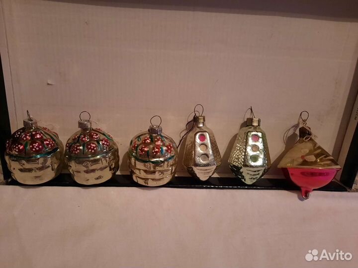 Елочные игрушки СССР