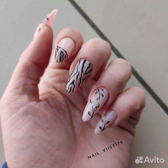 Маникюр Педикюр Гель-лак Титановая нить Челябинск