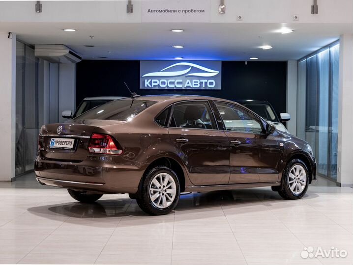 Volkswagen Polo 1.6 AT, 2017, 132 477 км