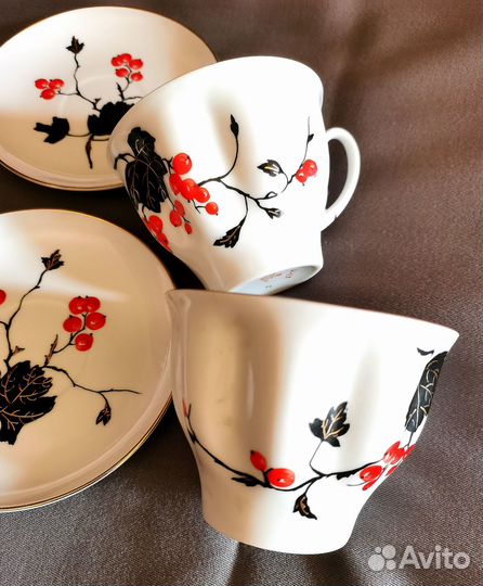 Чайная пара лфз ветка красной смородины