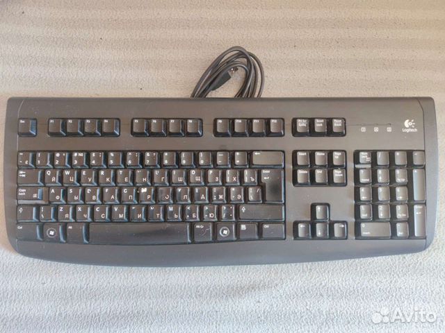 Клавиатура проводная logitech Deluxe 250