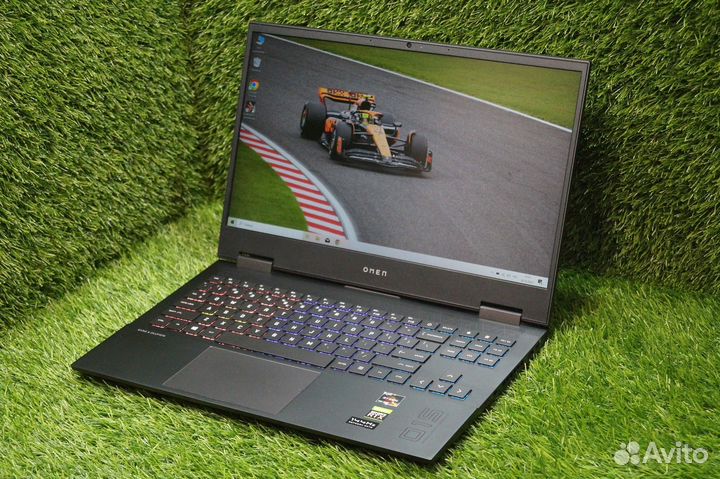 Пушка HP Omen / Ryzen 8 яд / 16 / 1000 / RTX 2060