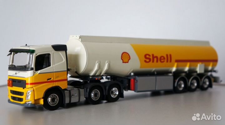 1/50 Volvo бензовоз Shell цистерна Tekno раритет