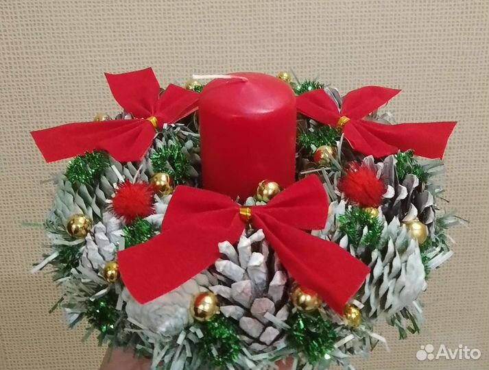 Подсвечник ручная работа