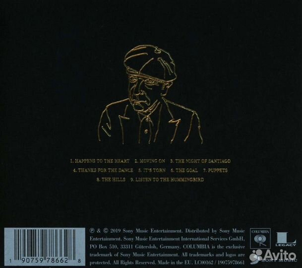 Leonard Cohen - Thanks For The Dance (1 CD)