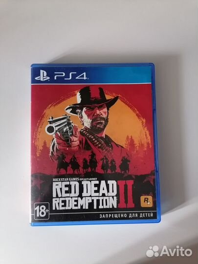 Игра для ps4 Red Dead Redemption 2