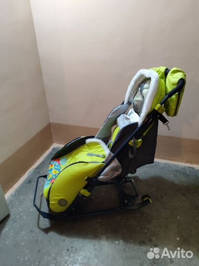 Коляска санки nika 7-2