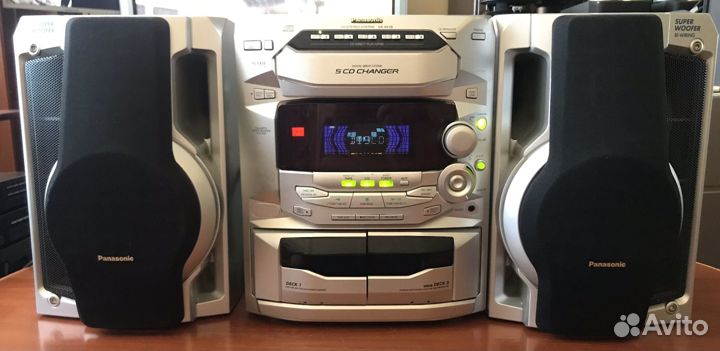 Музыкальный центр panasonic sa ak28