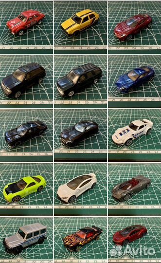 Модели 1/64 Hotwheels,Matchbox,welly