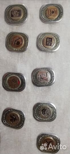 Значки хоккей. Советские хоккеисты