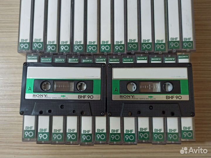 Аудиокассеты sony BHF 90