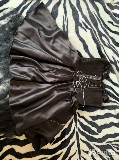 Платье карсетное