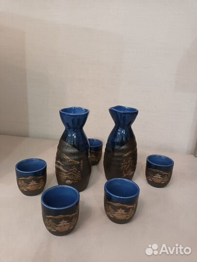 Набор для саке керамический в коробке