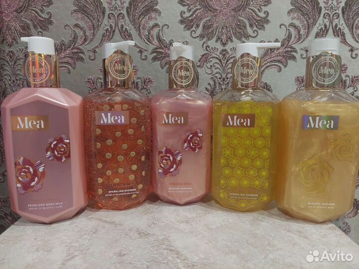 Гели для душа Меа